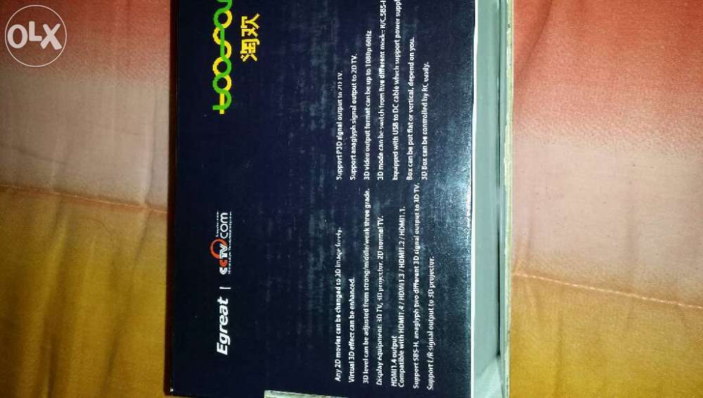 Converter de 3D para tv