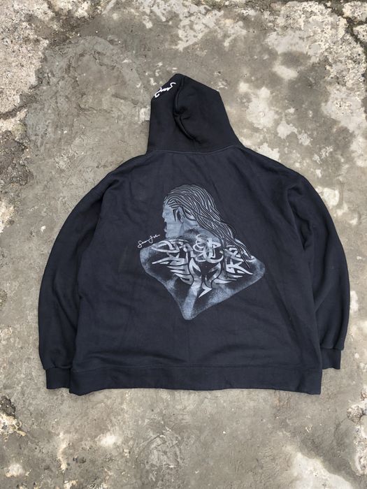 Кофта зипка Seam John Big Logo Vintage Rap оверсайз