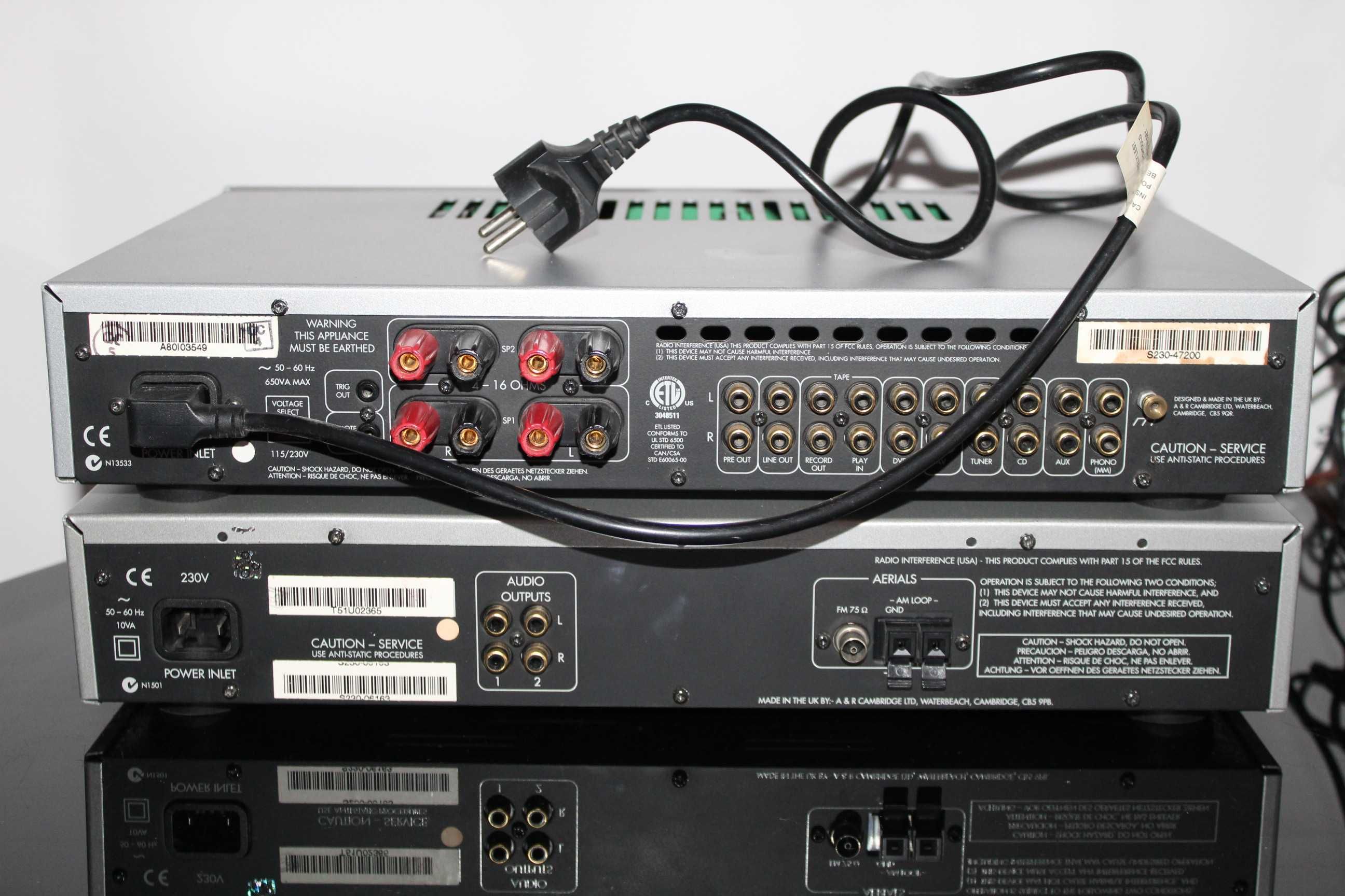 ARCAN T51 wzmacniacz i A80 tuner stereo zestaw audiofilski Wysyłka
