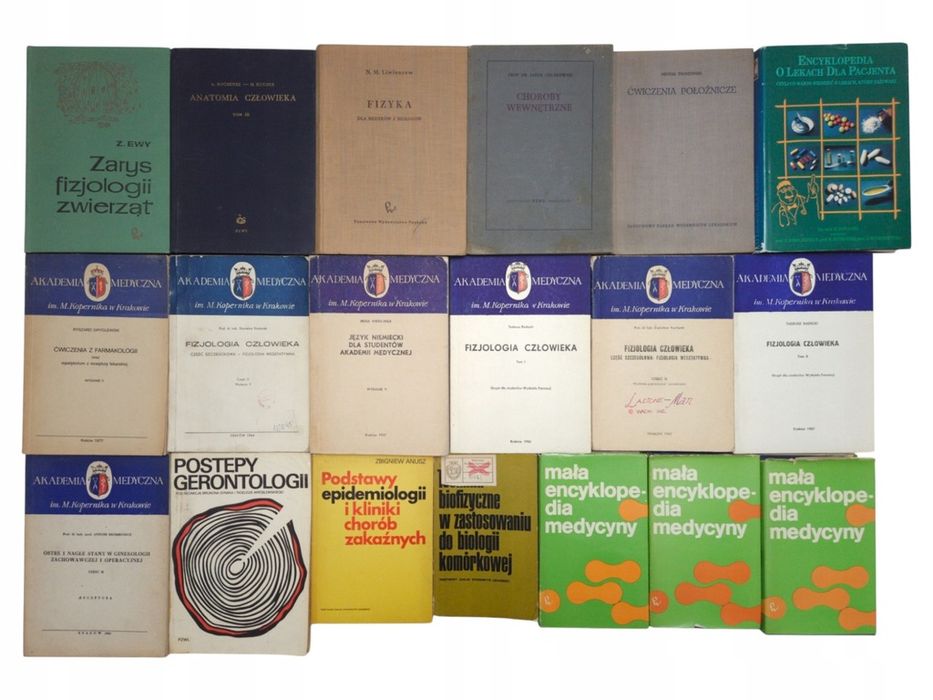 19x Medycyna Anatomia Fizjologia Farmakologia Akademia Encyklopedia