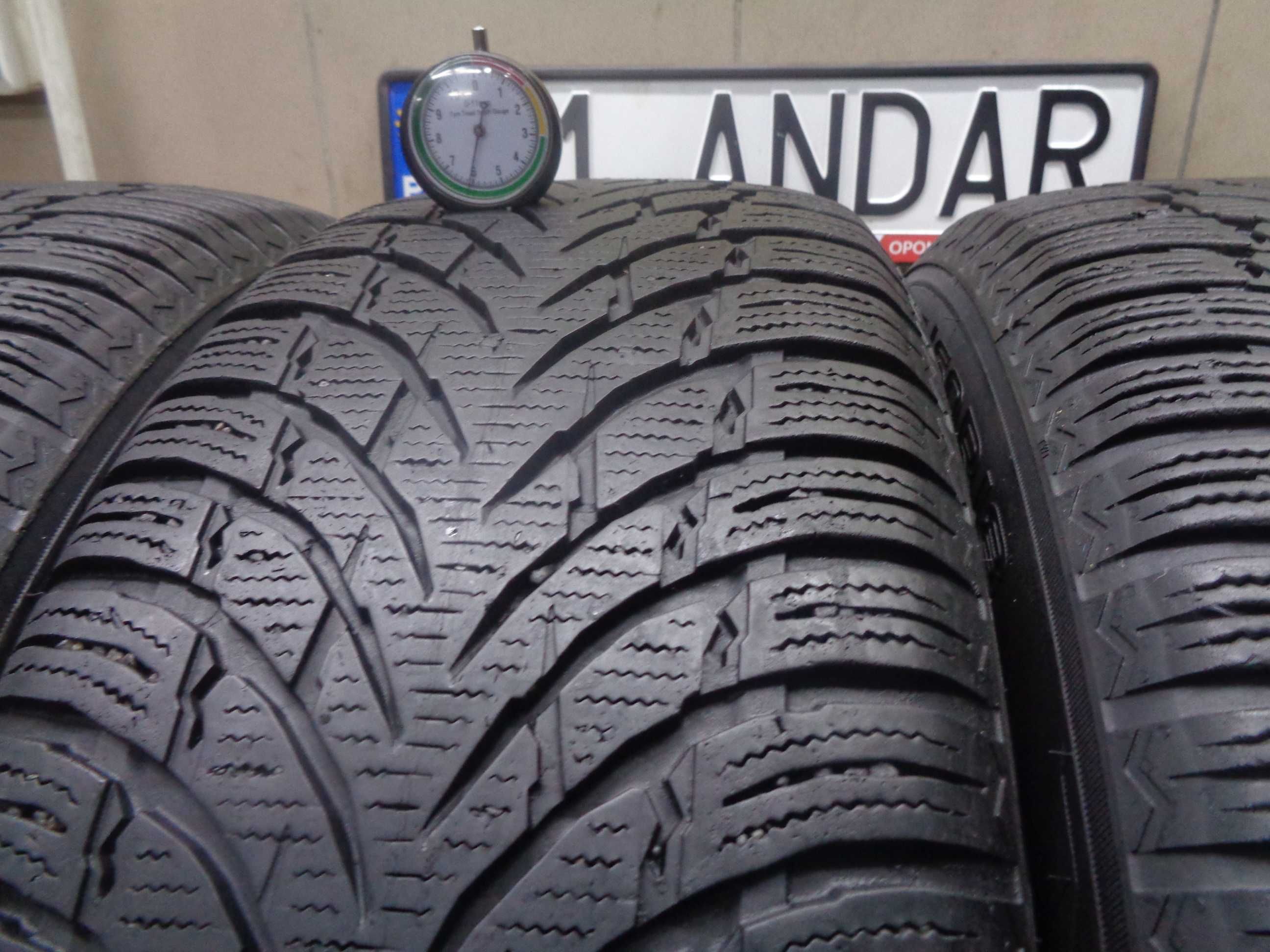 4szt. 235/60R18 NOKIAN WR SUV4 , Opony Zimowe , r.2019 , ANDAR