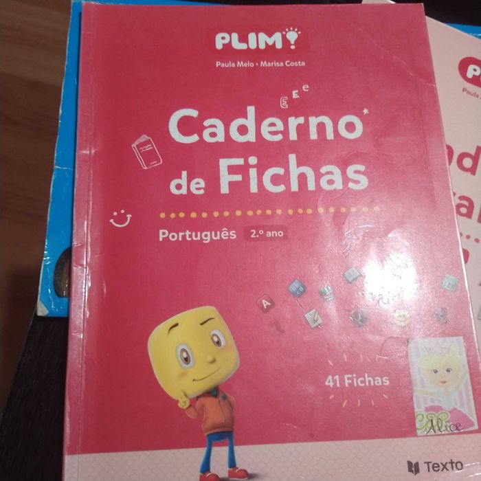 Caderno de fichas Plim português 2o