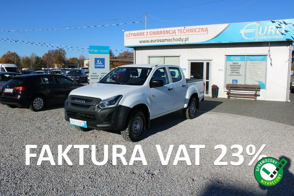 Isuzu D-Max 1.9 D 4WD L Podwójna Kabina F-vat Salon Polska