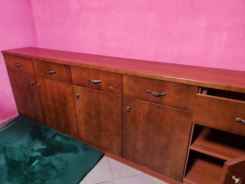 Szafka podłużna, komoda.  Szafki + szuflady.