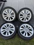 Alufelgi Audi 17” 5x112 Koła Opony Letnie Felgi 225/45/17 Skoda Vw