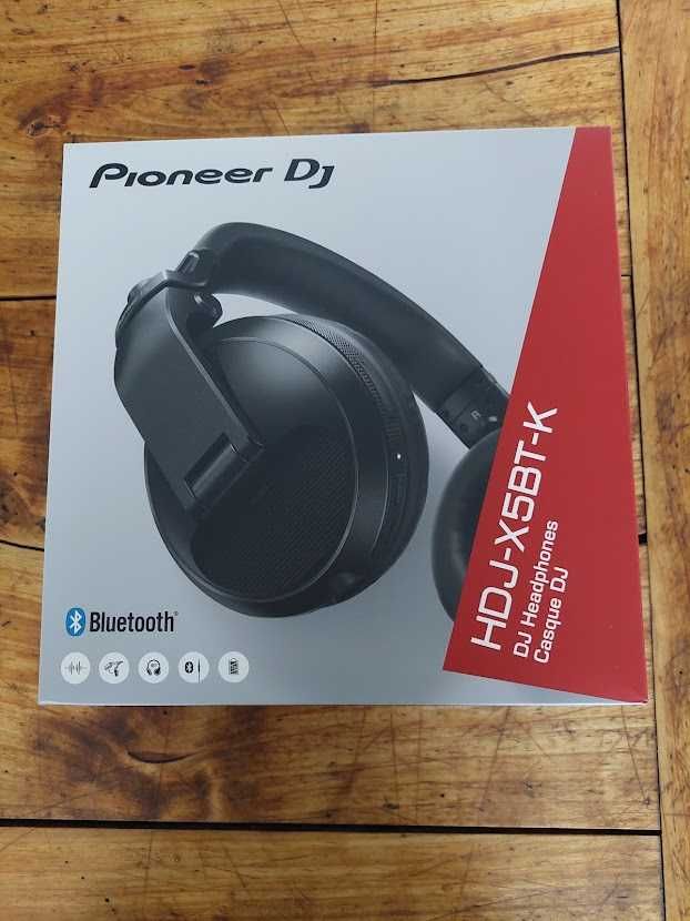 Nowe słuchawki pioneer dj hdj-x5bt-k bezprzewodowa wersja