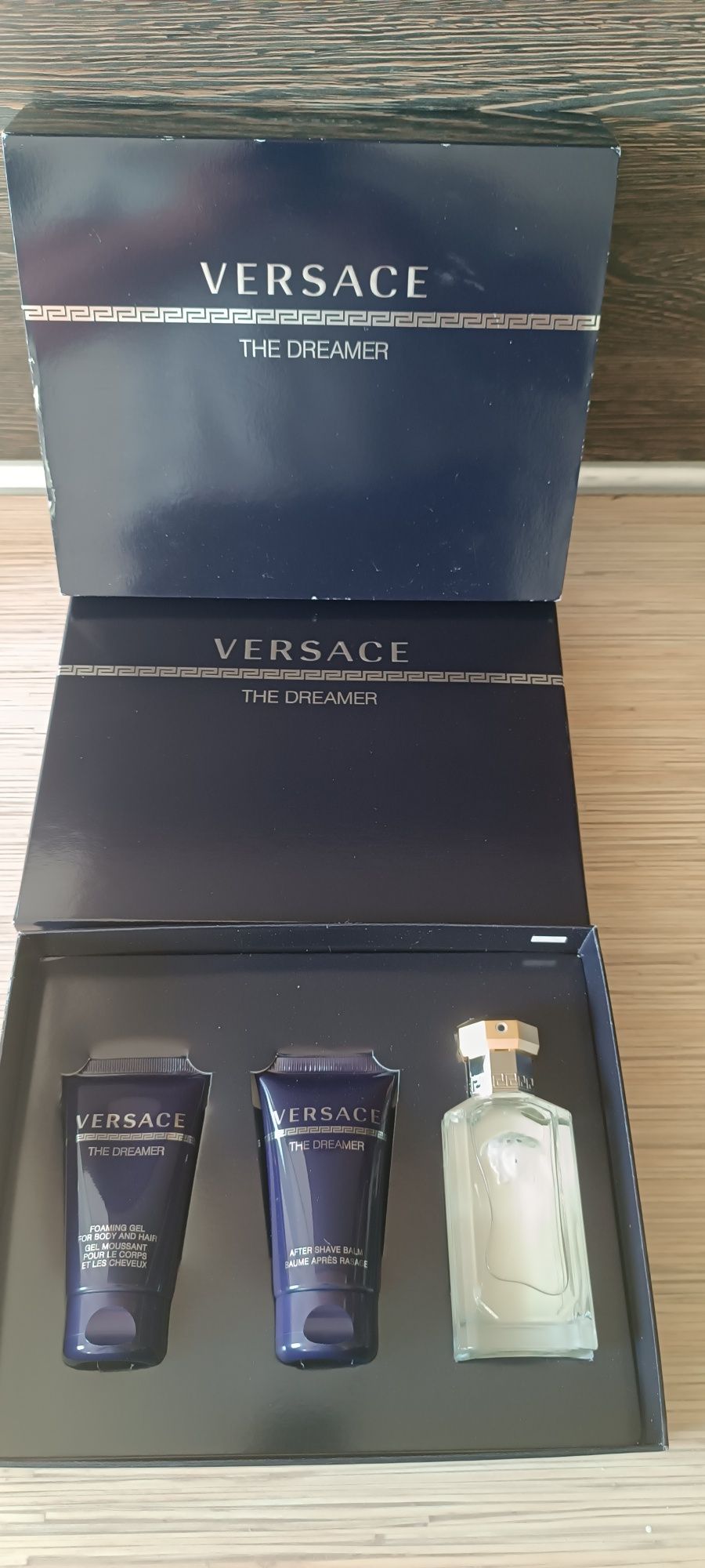 Zestaw Versace The Dreamer 100 ml,perfum,50 ml żel, 50 ml balsam USA