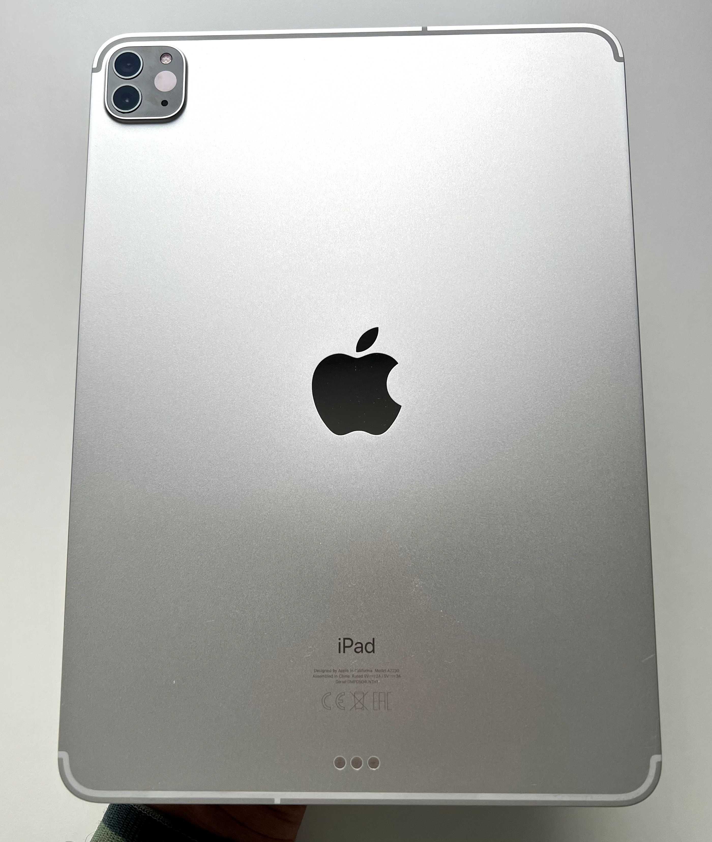Apple iPad Pro 11" 256 GB + LTE (2. gen) - srebrny + Faktura VAT 23%