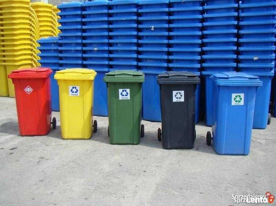 Pojemniki,pojemnik na odpady 240l (plastik)