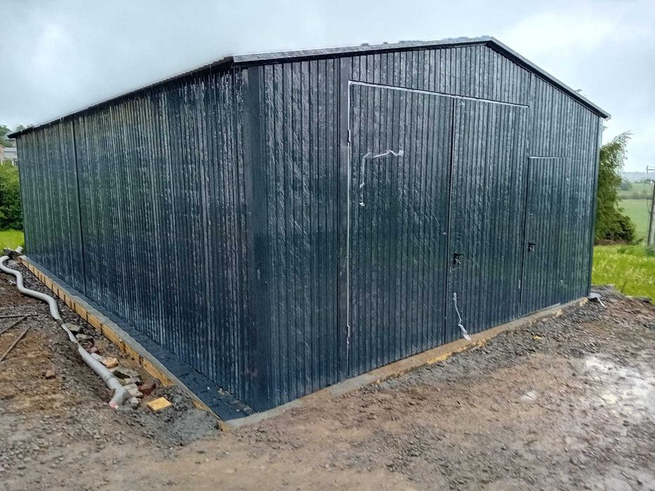 Garaż blaszak 6x8! Garaż blaszany!Magazyn 6x9 6x5 5x7 6x6 Wiata Montaż