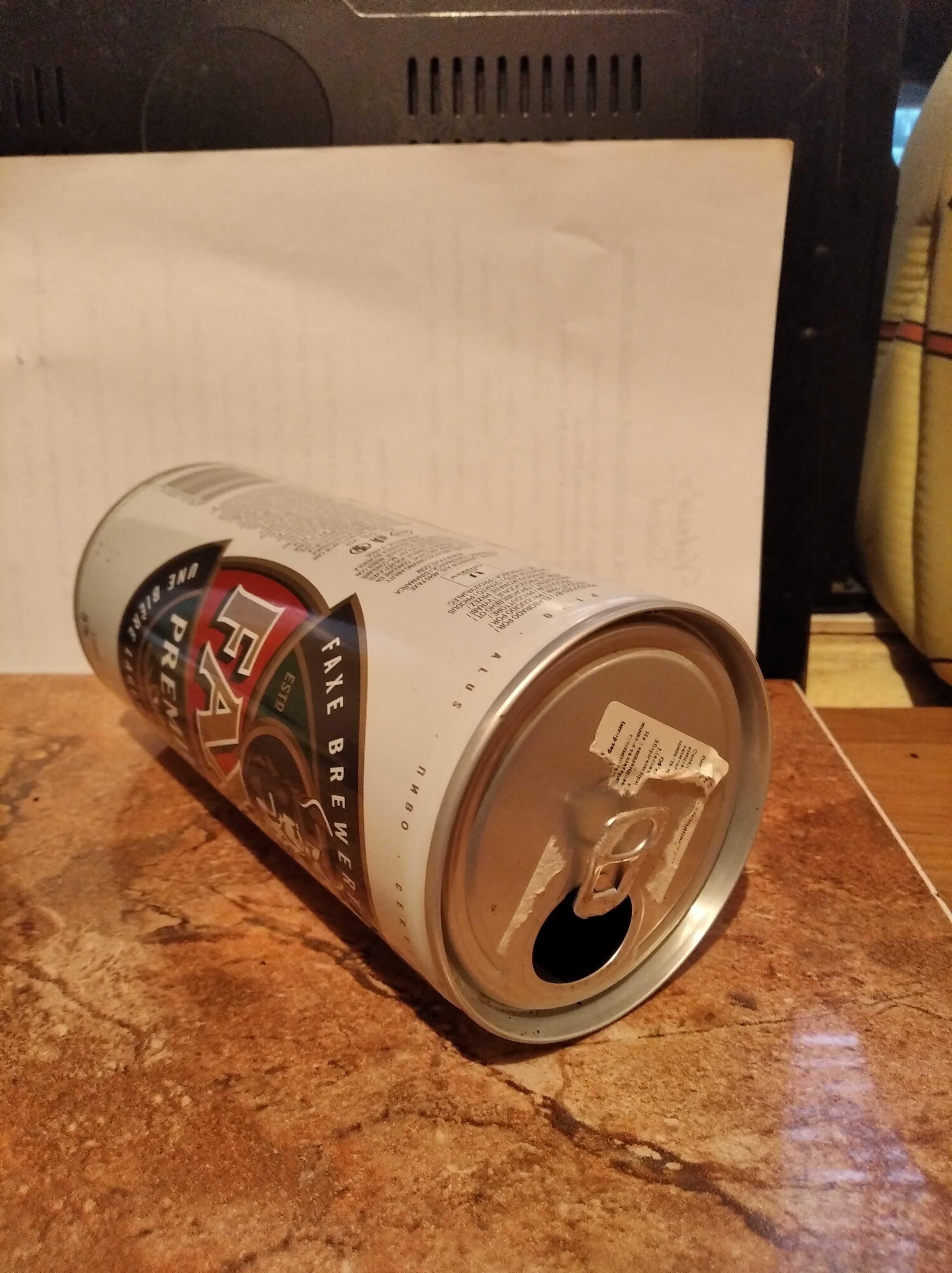 Банка от пива Faxe в коллекцию