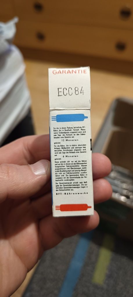 Lampy elektronowe ECC 84 RTF