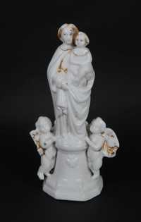 Nossa Senhora com o menino Porcelana Séc. XIX (Vieux Paris ?)