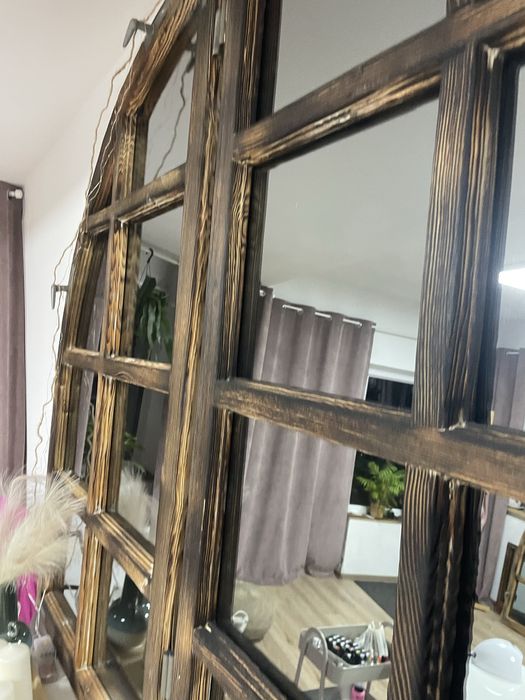 Zaproponuj cenę!! Lustro loft ze starej drewnianej ramy okiennej