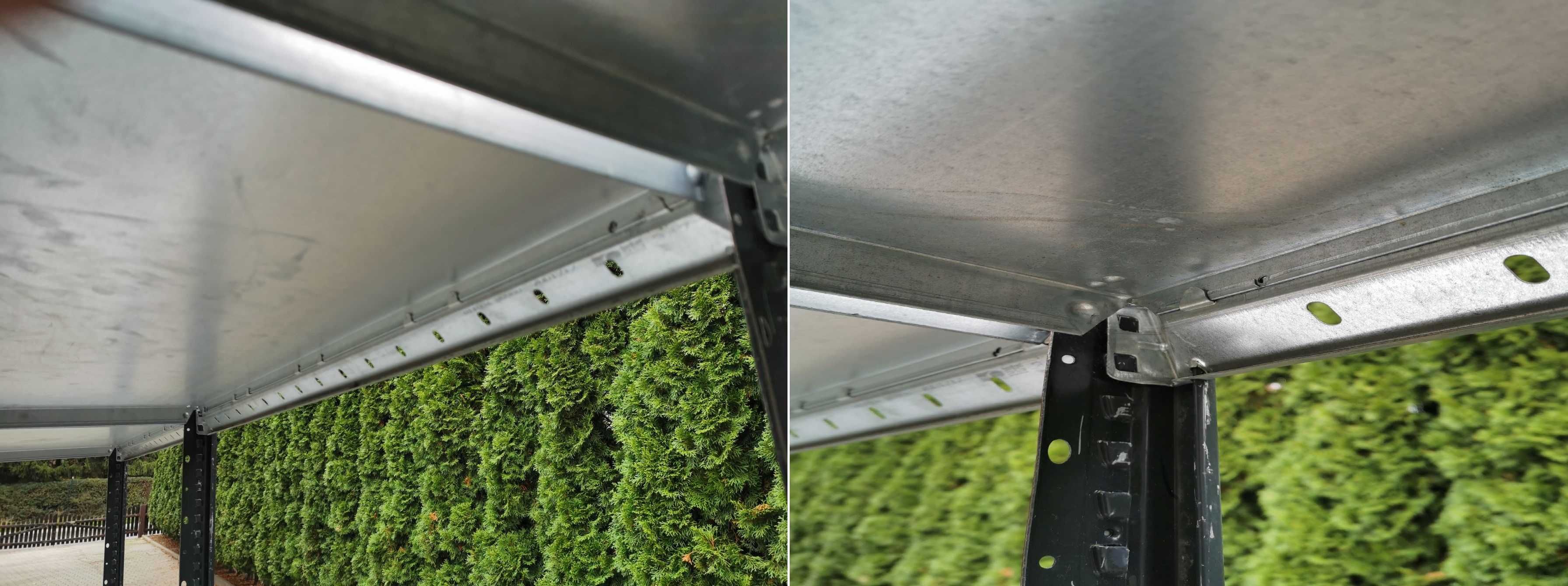 Regały magazynowe z demontażu 40gł x100x200-300cm wys ocynk ocynkowany