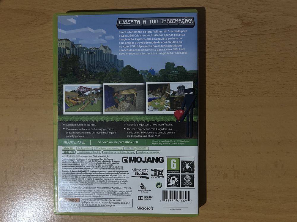 Minecraft Edição Xbox360