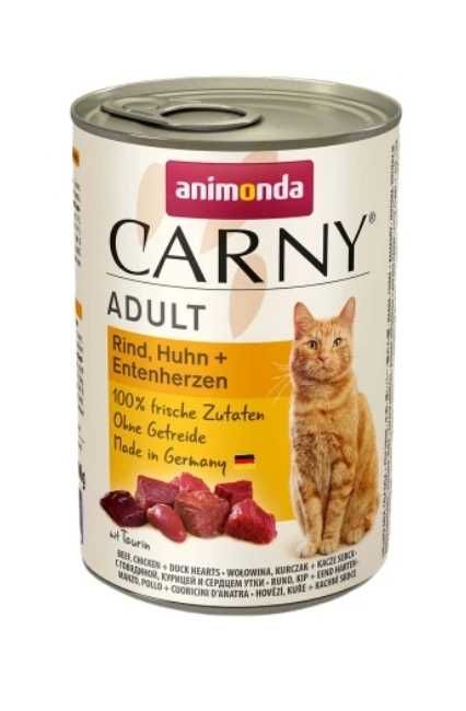 Wyprzedaż! 40x Animonda Carny 400g karma dla kota