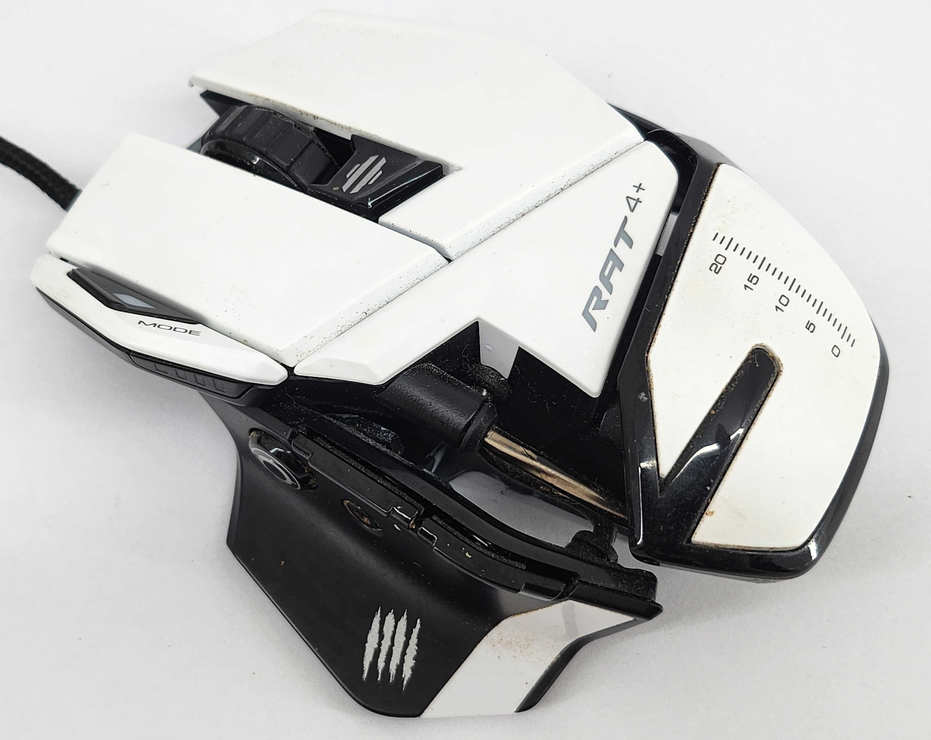 Myszka optyczna MAD CATZ R.A.T. 4+ biała