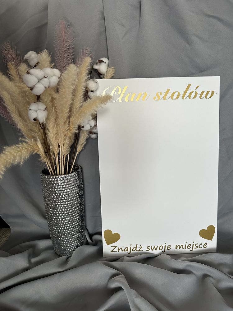 Plan stolów ślub