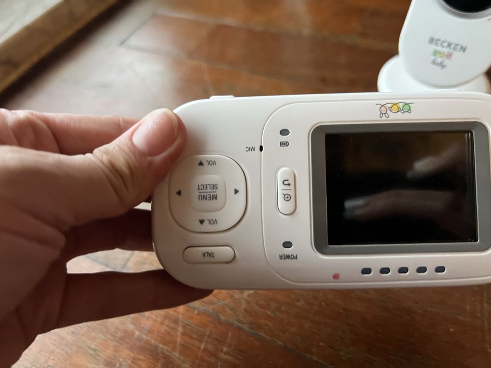 Camara e monitor para bebe