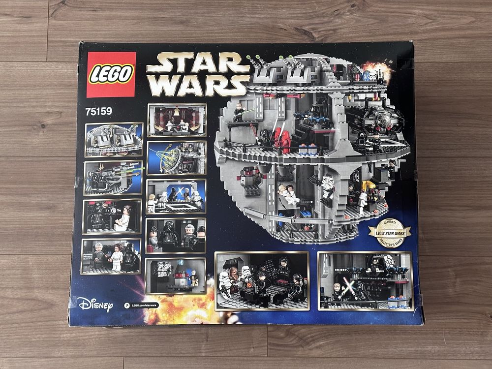 Новий Lego 75159 Зірка смерті star wars