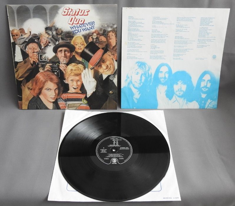 Status Quo Whatever You Want пластинка 1979 EX 1 press Франция