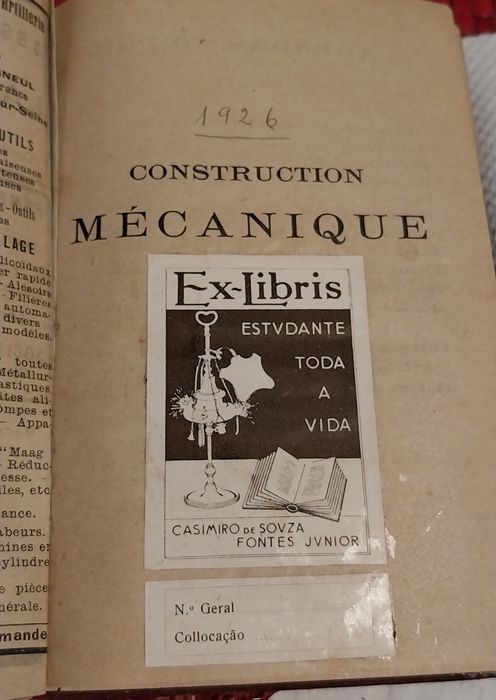 Construction Mecanique - Agenda DUNOD 1926 / a l'usage des ingenieurs,