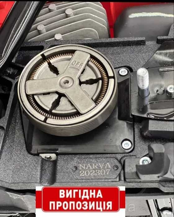Професійна бензопила NARVA 58 куба  3.1  квт. (2 шины, 2 цепи)