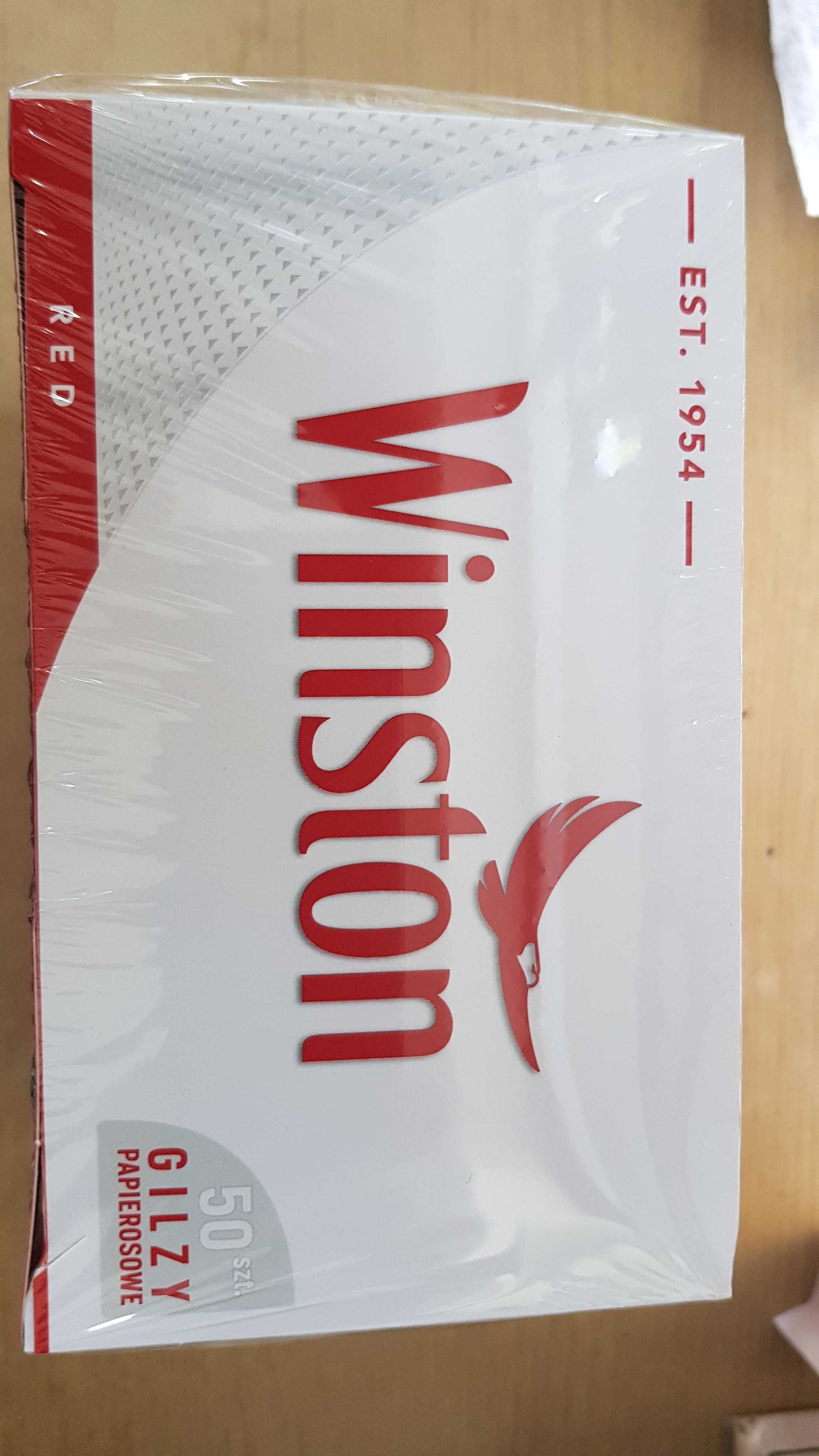 Gilzy Winston Red 250szt.