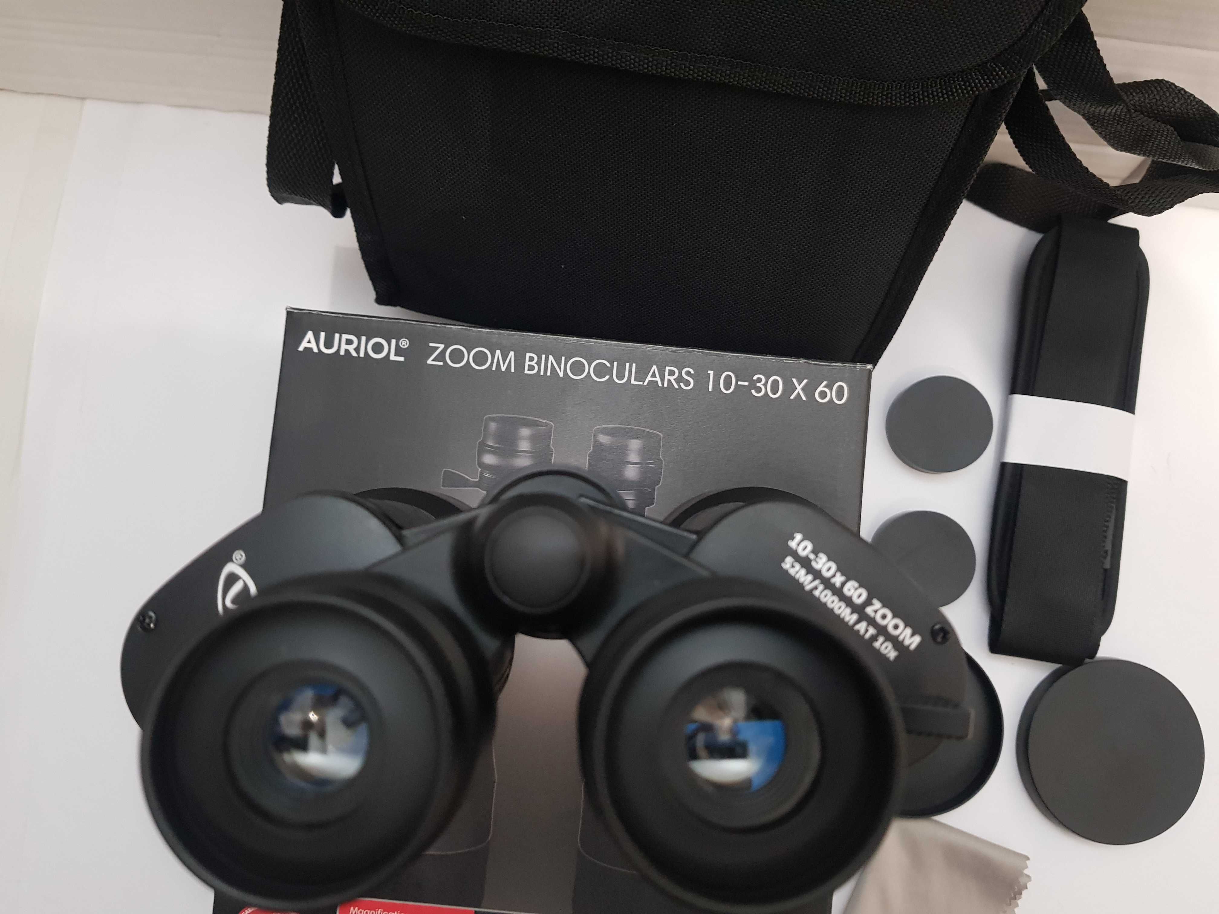 AURIOL 10-30X60 lornetka Zoom Nowa celestron mocna