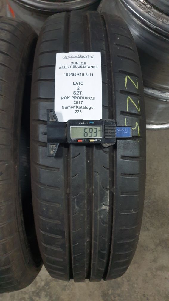 Opony Letnie 165/65 R15 81H Dunlop Sport Bluesponse Lato