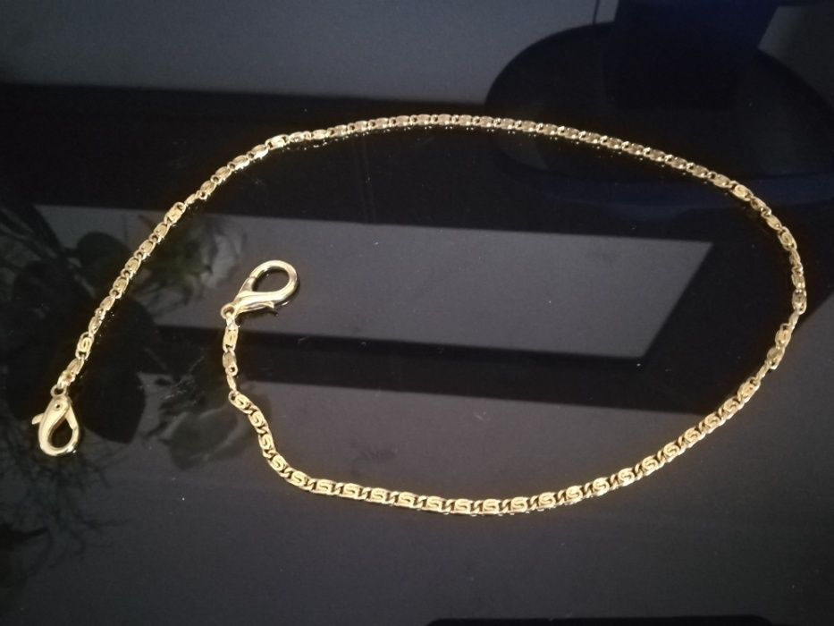 Corrente de Relógio Bolso Dourada - Novo