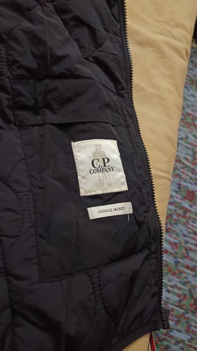 Casaco C.P. Company Goggle Jacket Chrome