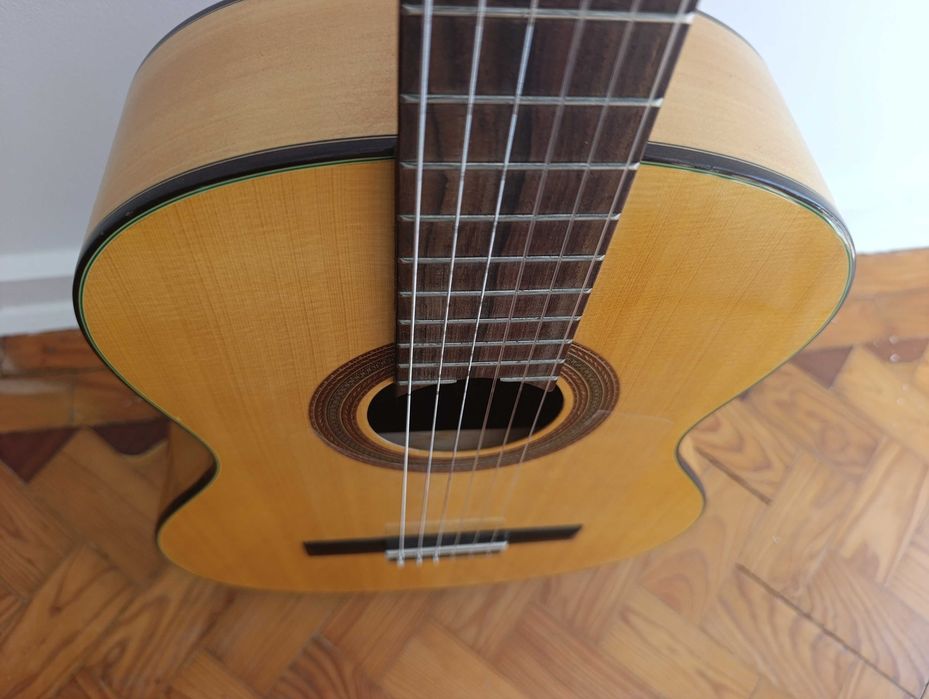 EXCLUSIVO! Guitarra Flamenca Como NOVA