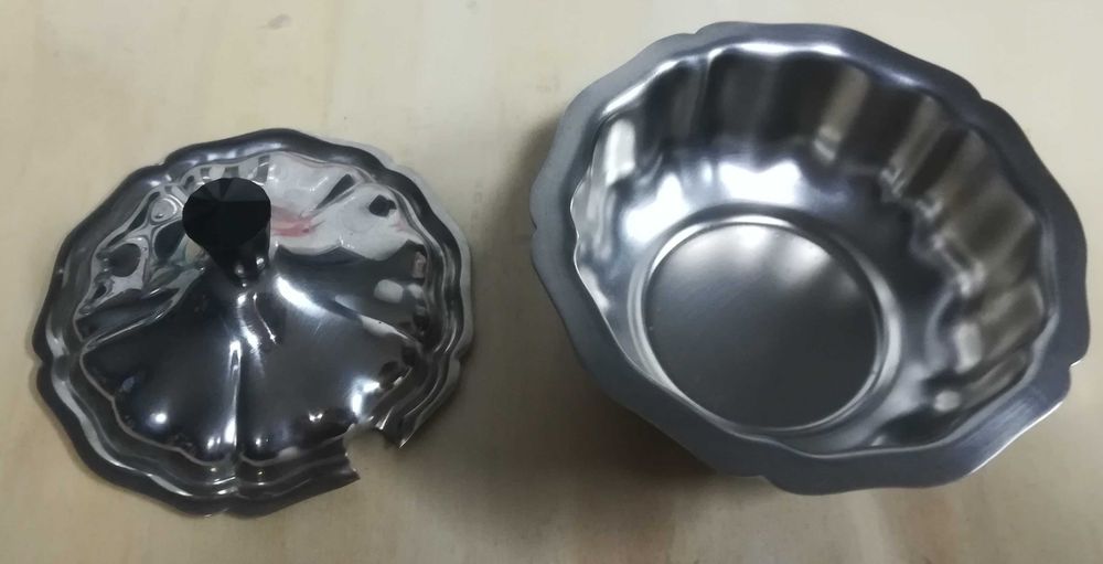 Açucareiro INOX com tampa