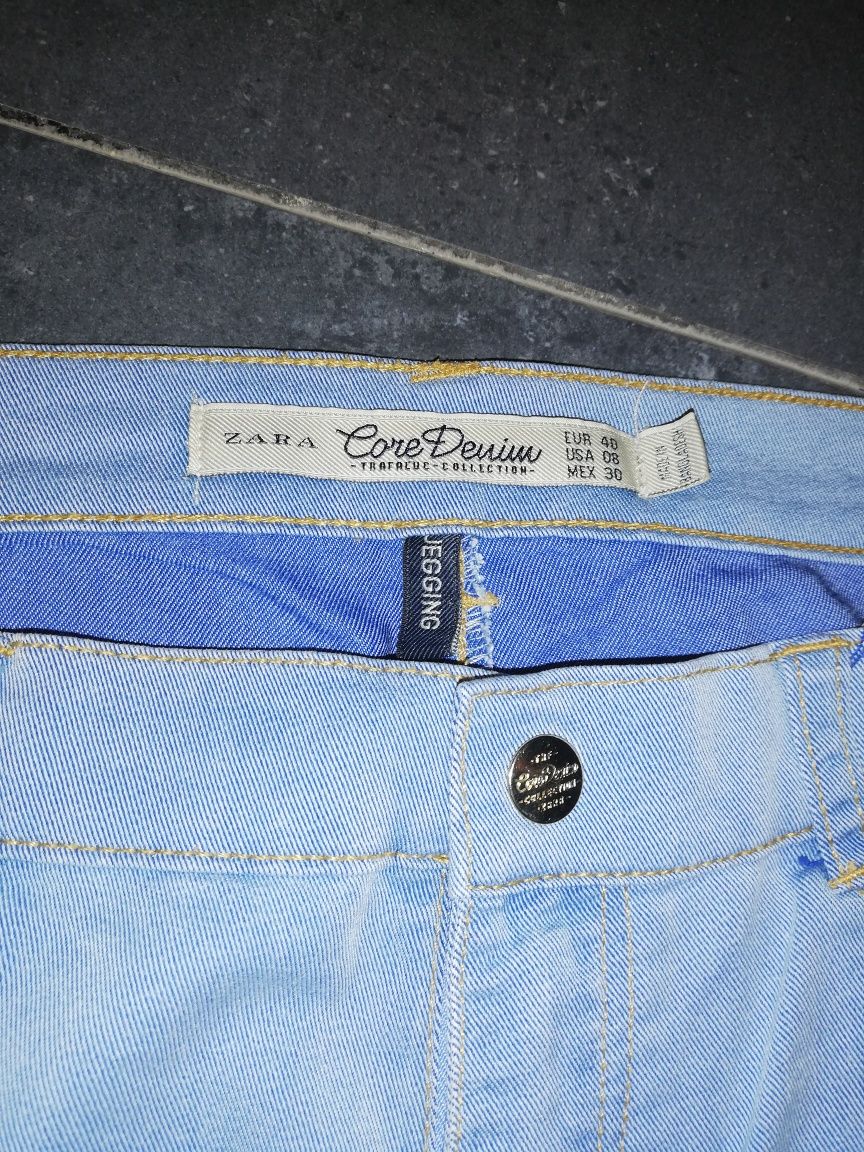 Calça de ganga senhora marca Zara T-40