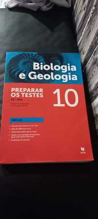 Livros de preparação para os testes Biologia e Geologia 10°ano