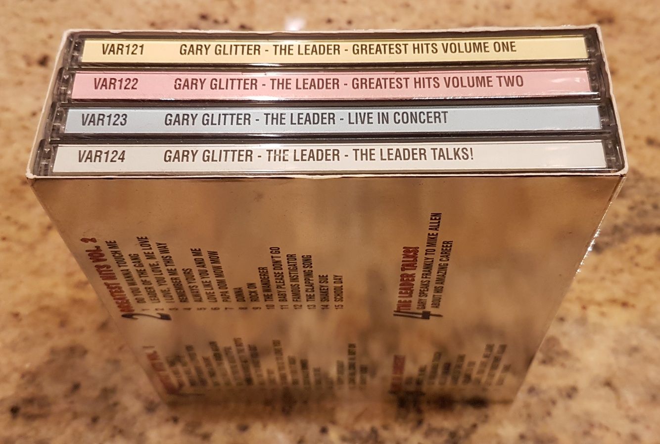 Gary Glitter The Leader! Zestaw płyt CD.