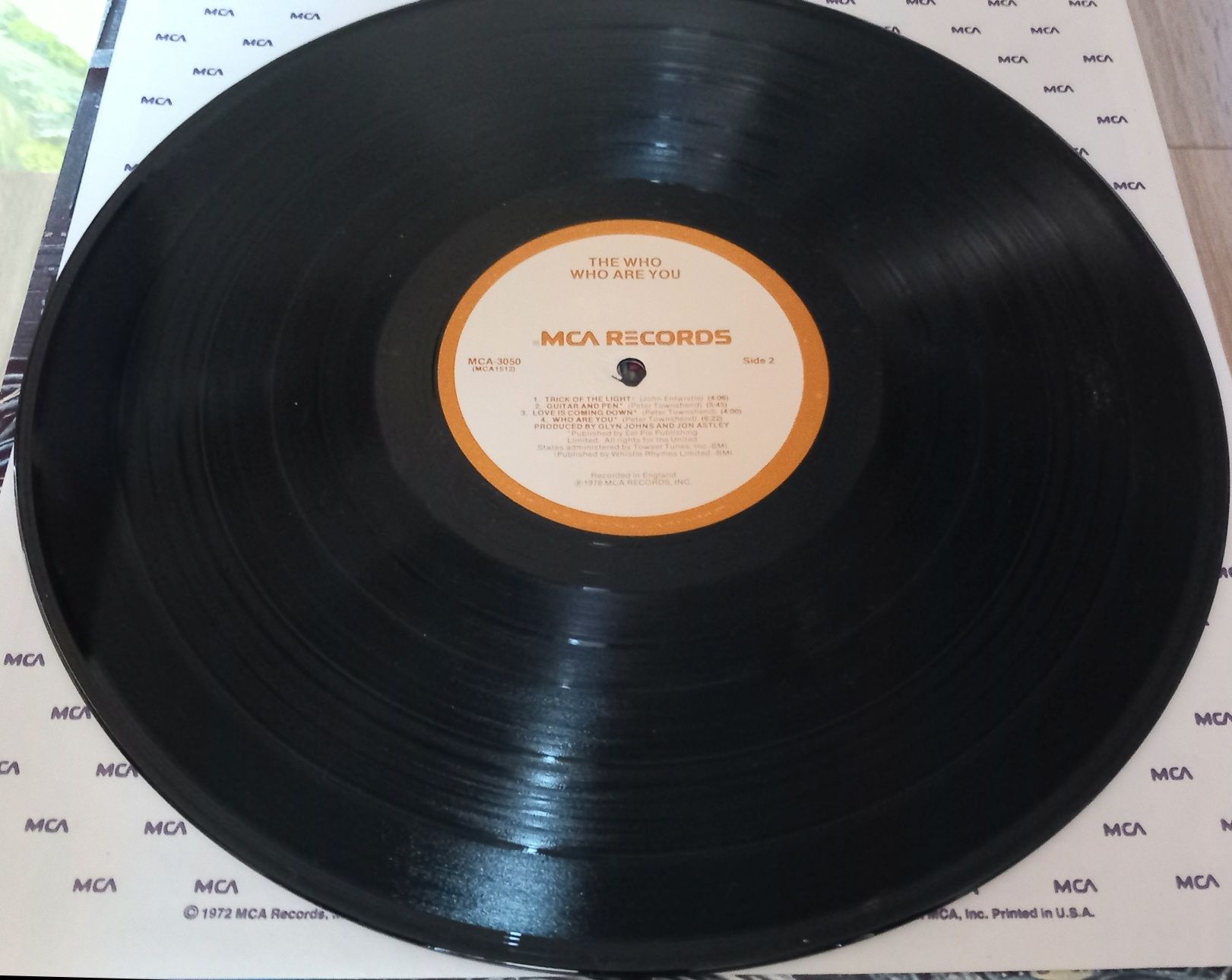 The Who Who Are You LP Winyl Album Stereo 1US Press 1978 EX