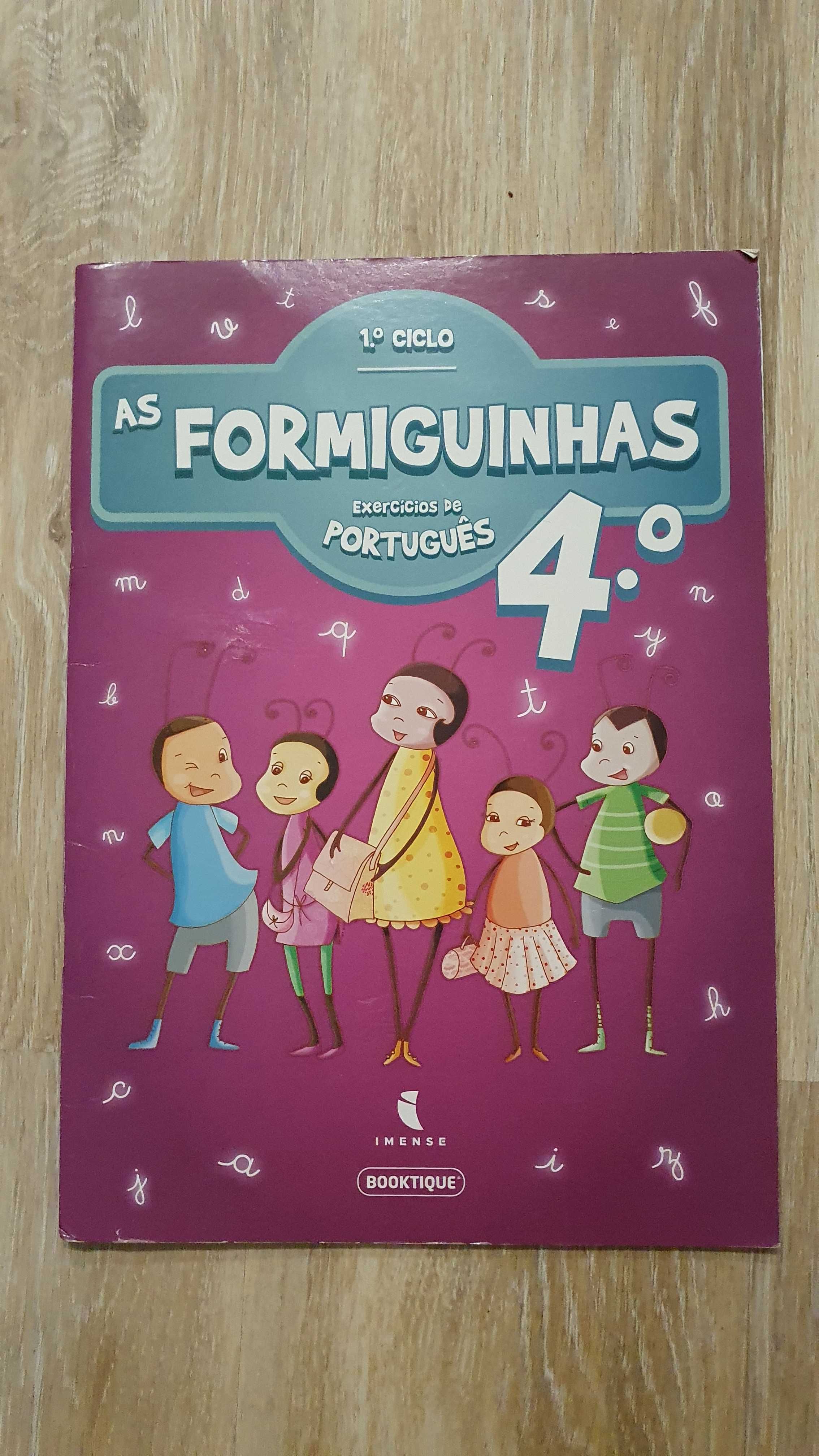 Livros exercícios 4o ano - várias disciplinas