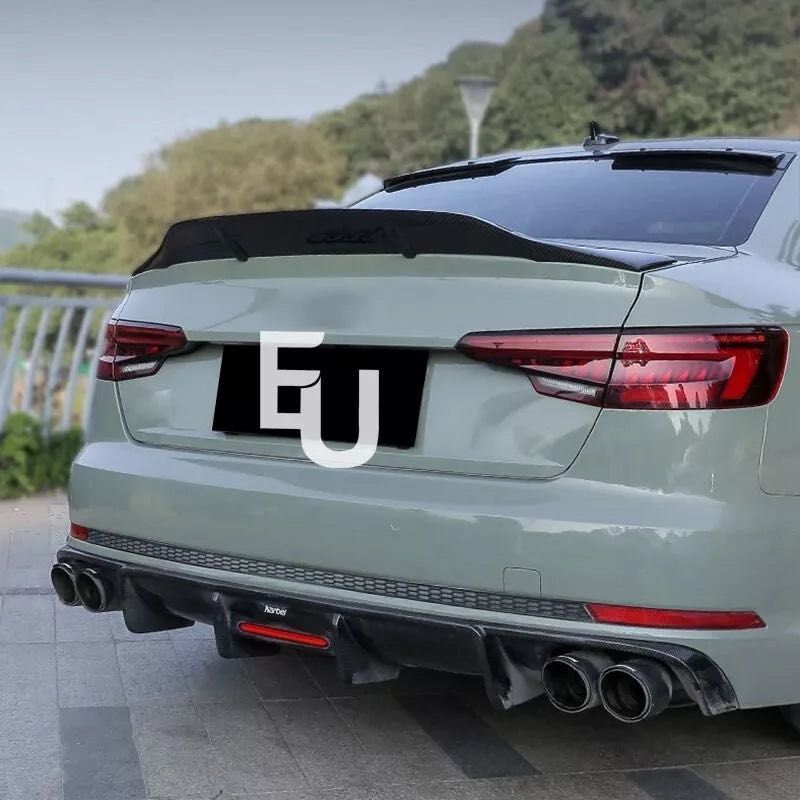 Спойлер AUDI A4 B9 S4 накладка на багажник ляду бленда антикрыло а4 б9