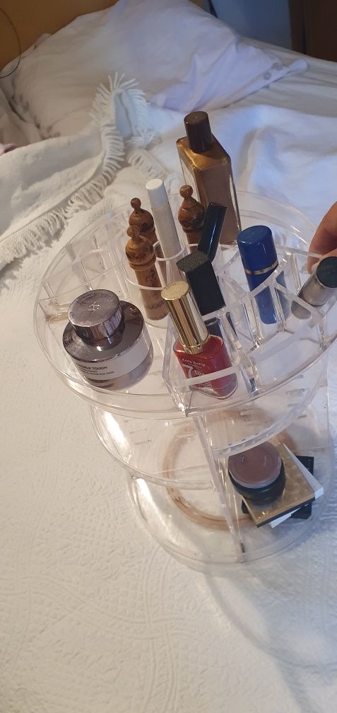 Organizafor de maquilhagem em acrílico