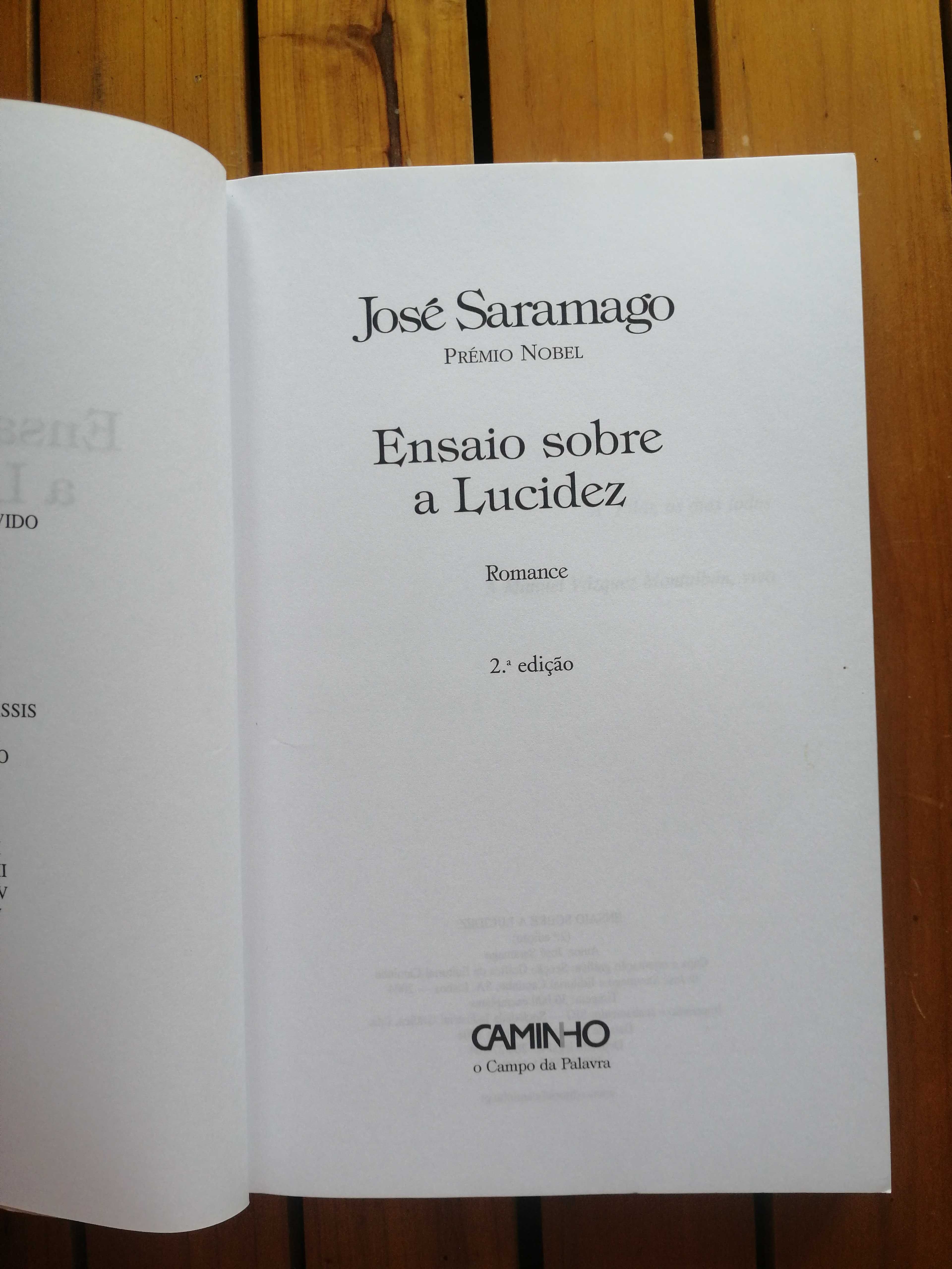 Ensaio sobre a lucidez - José Saramago