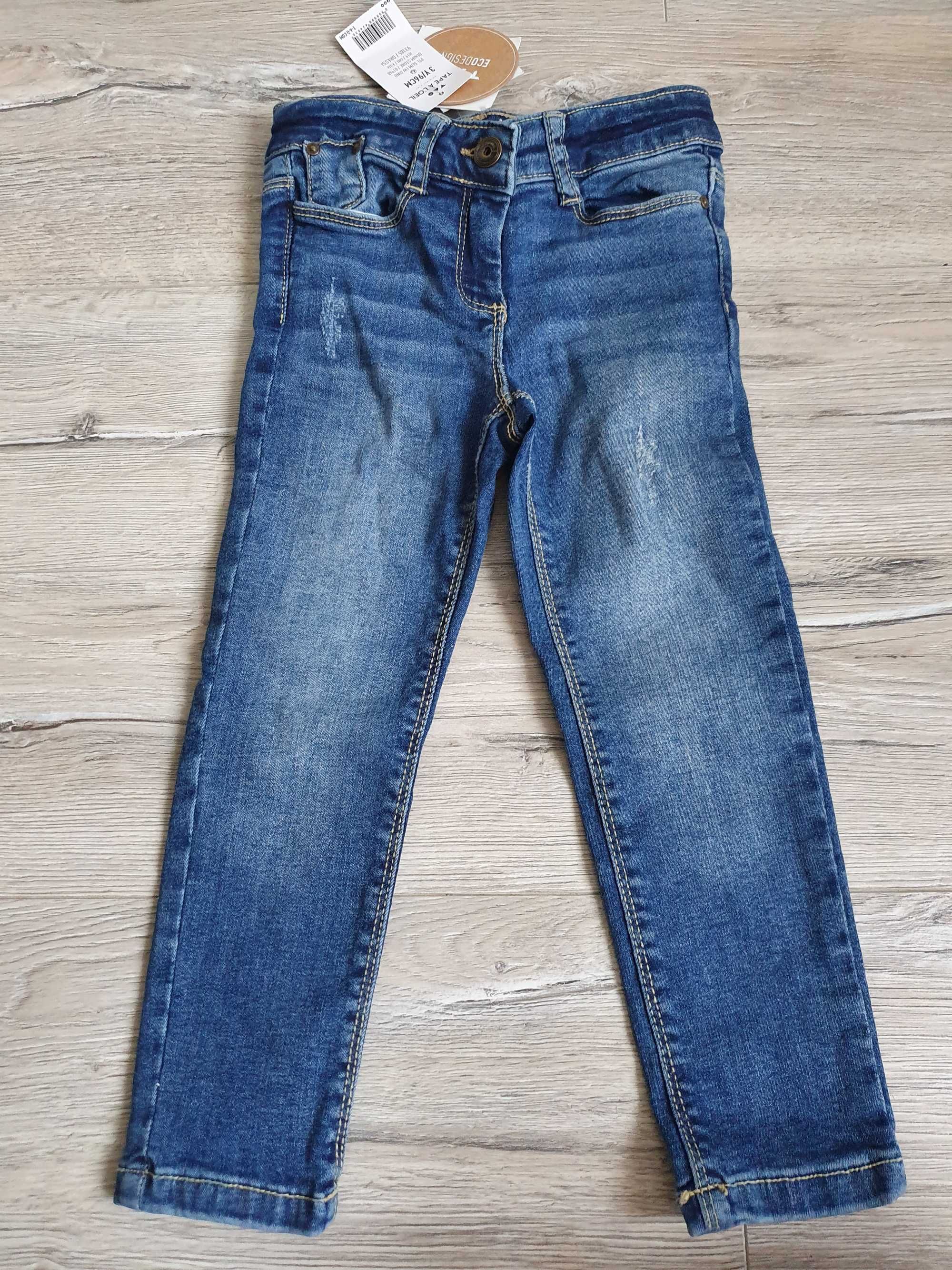 Spodnie jeansowe Tape A L'Oeil rozmiar 96 cm NOWE