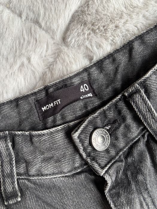 Spodnie jeansy damskie mom fit