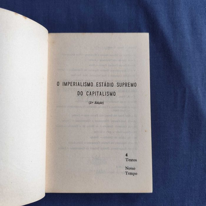 V. I. Lenine -  Imperialismo - Estado supremo do capitalismo