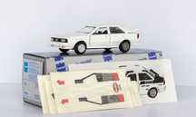 1:43 Audi 80 B2 Quattro 1978-86 coupe white, Conrad #1020 W.Germany