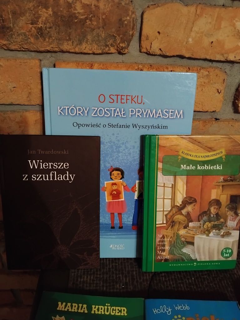 Ksiazki dla dziewczynki komplet