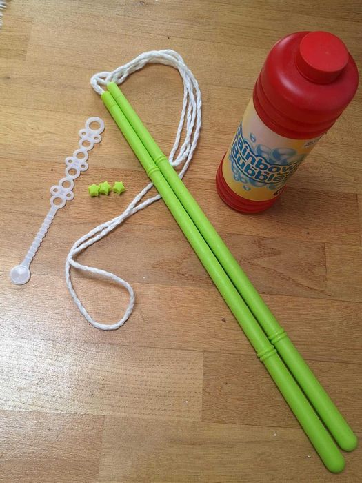 Zestaw do dużych baniek mydlanych