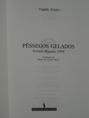 Pêssegos Gelados de Espino Freire